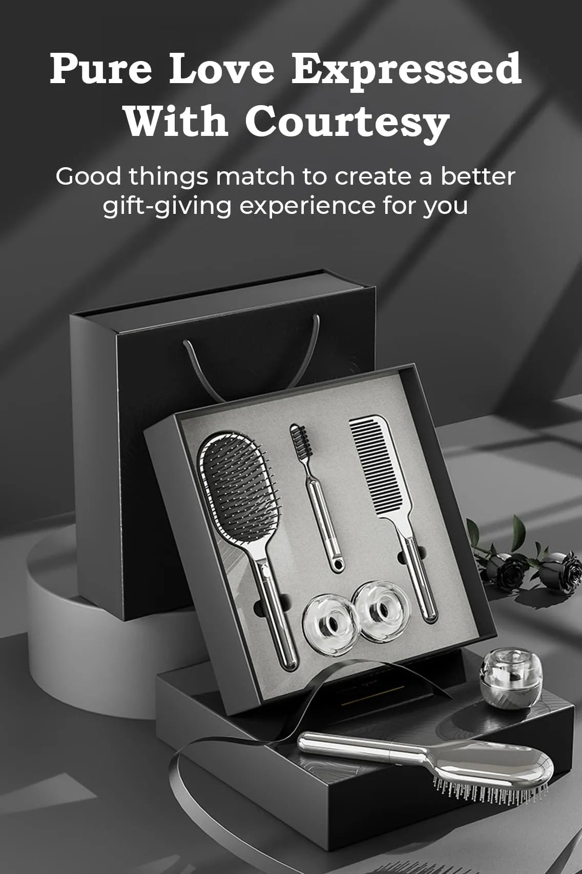 Multi Comb Gift Set for Women & Girls, Premium Hair Styling & Grooming Comb Set, Ideal Gift Pack