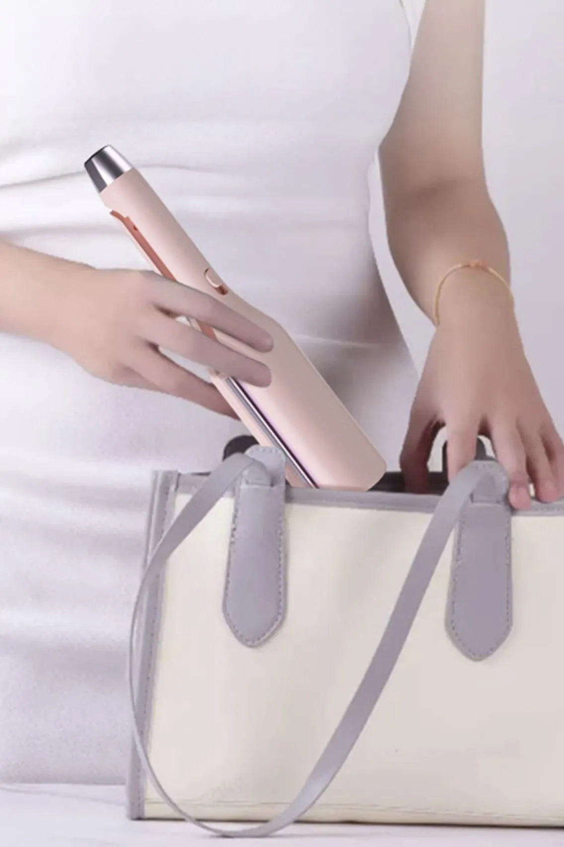 Ceramic Hair Curler with Fast Heating & Water Ripple Styling Technology 32mm