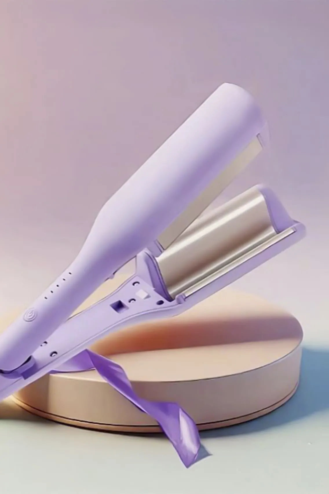 Ceramic Hair Curler with Fast Heating & Water Ripple Styling Technology 32mm
