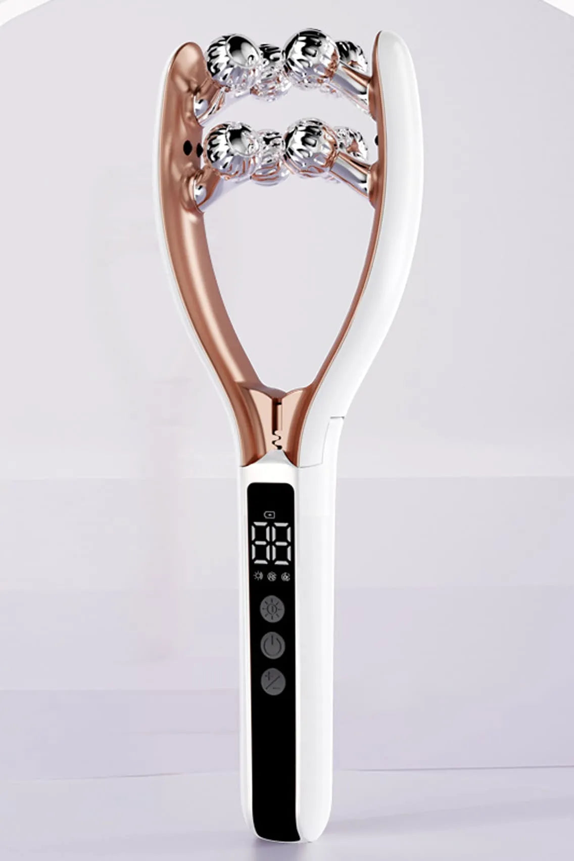 Electric 3D Face Slimming Roller Massager – Rechargeable Lifting & Tightening Device for Face, Neck & Body Massage