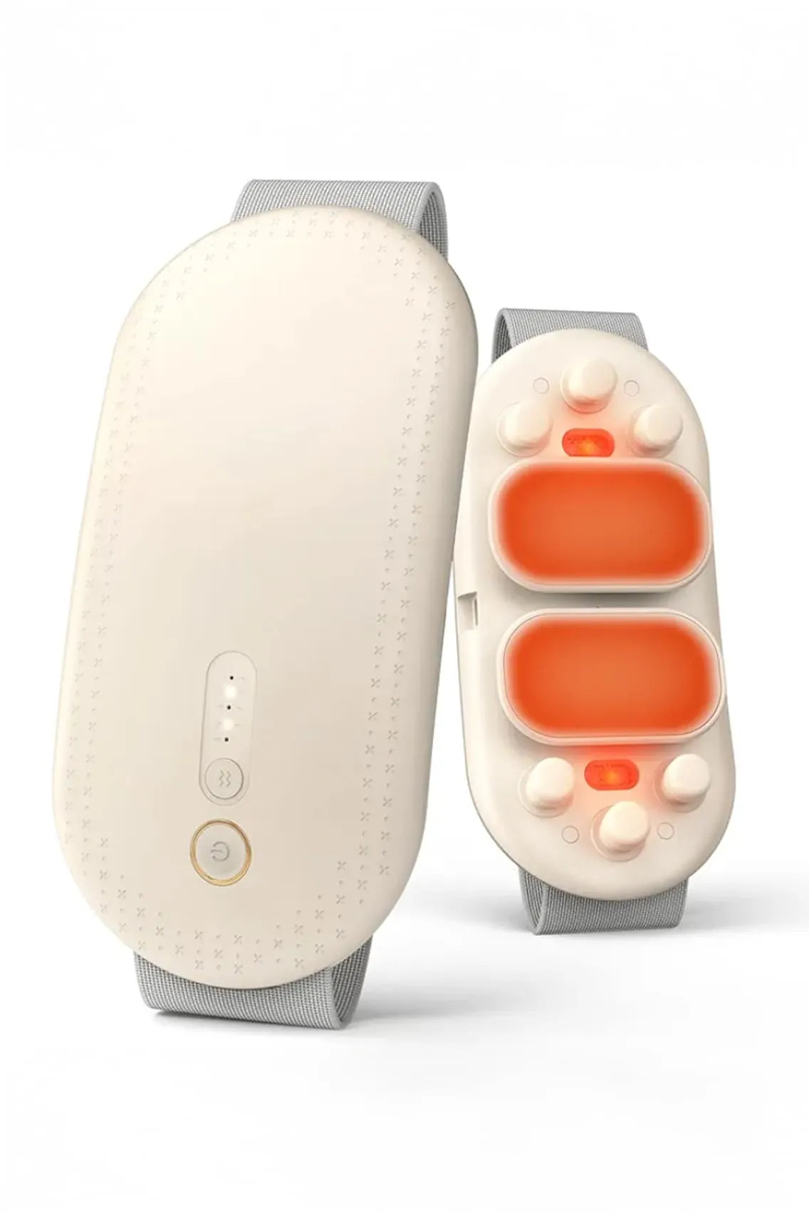 Smart Heating Waist Massager Belt – Portable Electric Tummy Slimming Belt, Back Pain Relief Device with Vibration & Adjustable Heat Therapy