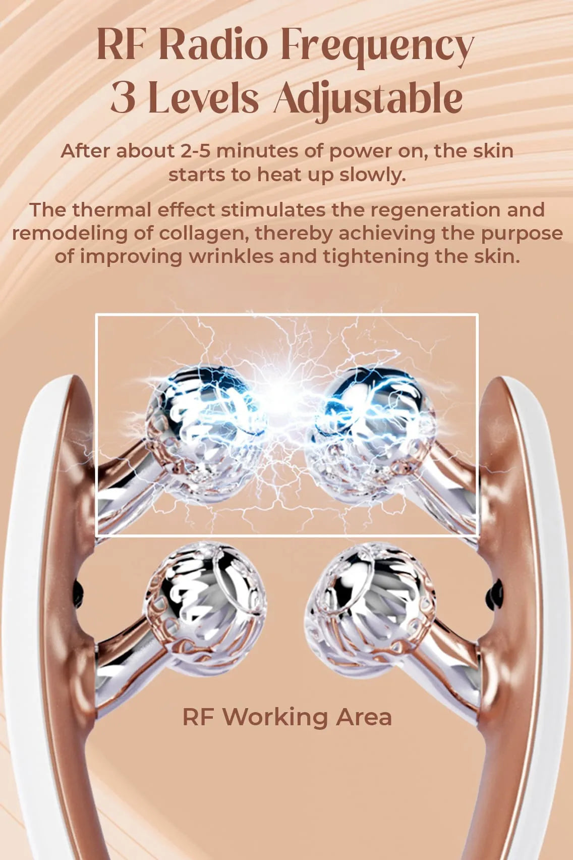 Electric 3D Face Slimming Roller Massager – Rechargeable Lifting & Tightening Device for Face, Neck & Body Massage