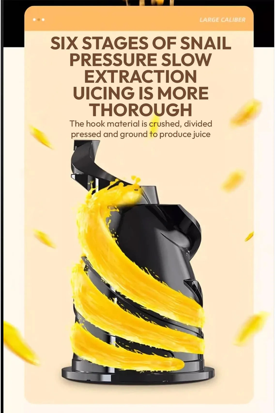 Toree Slow Masticating Juicer 148mm Large Feed Chute | Cold Press Juicer for Whole Fruits & Vegetables | High Juice Yield, Easy Clean, 300W Motor - Red